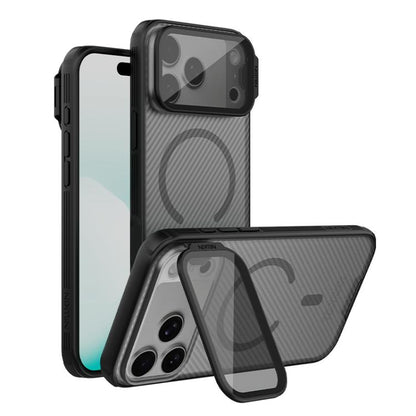 NILLKIN CamShield Prop Transparent Mirror Cover MagSafe Magnetic Translucent PC Phone Case, For iPhone 18 Pro, For iPhone 18 Pro Max, For iPhone 17 Pro Max, For iPhone 17 Pro