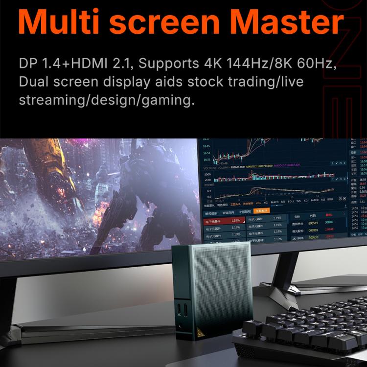 ONE-NETBOOK ONEXGPU Lite AMD Radeon RX 7600M XT 8GB Pocket Graphics Card Dock