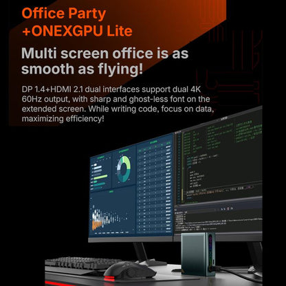 ONE-NETBOOK ONEXGPU Lite AMD Radeon RX 7600M XT 8GB Pocket Graphics Card Dock