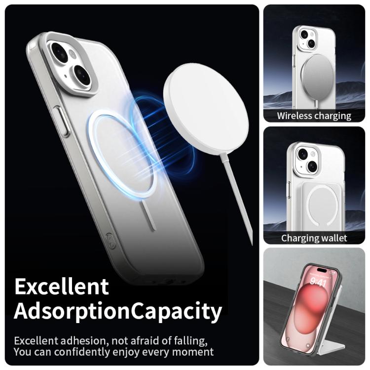 Candy Fine Circle Magsafe PC Hybrid TPU Phone Case, For iPhone 15 Plus, For iPhone 15, For iPhone 14 Plus, For iPhone 13, For iPhone 12, For iPhone 12 Pro Max, For iPhone 12 Pro