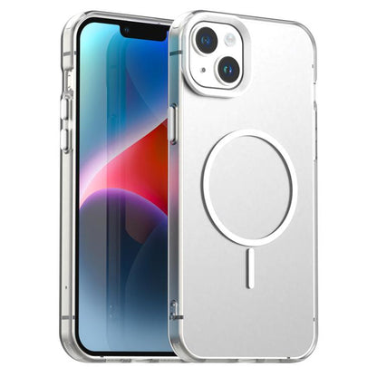 Candy Fine Circle Magsafe PC Hybrid TPU Phone Case, For iPhone 15 Plus, For iPhone 15, For iPhone 14 Plus, For iPhone 13, For iPhone 12, For iPhone 12 Pro Max, For iPhone 12 Pro