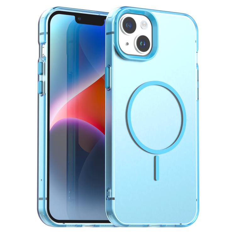 Candy Fine Circle Magsafe PC Hybrid TPU Phone Case, For iPhone 15 Plus, For iPhone 15, For iPhone 14 Plus, For iPhone 13, For iPhone 12, For iPhone 12 Pro Max, For iPhone 12 Pro