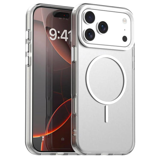 Candy Fine Circle Magsafe PC Hybrid TPU Phone Case, For iPhone 18 Pro, For iPhone 18 Pro Max, For iPhone 17 Pro Max, For iPhone 17 Pro Max C-type, For iPhone 17 Pro, For iPhone 17 Pro C-type, For iPhone Air, For iPhone 16 Pro Max, For iPhone 16 Pro    ...