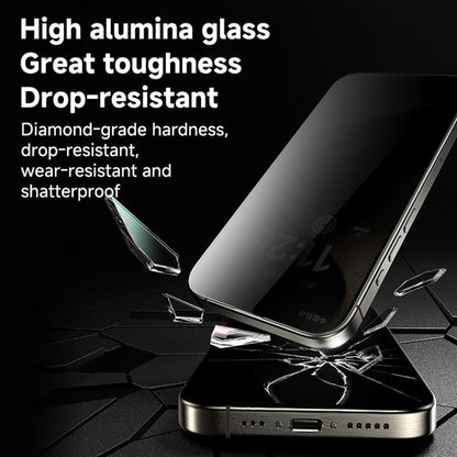REMAX Future Ultra-Soft Series WL-03 Privacy Tempered Glass Film, For iPhone 16 Pro Max, For iPhone 16 Pro, For iPhone 16 Plus, For iPhone 16