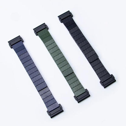 Carbon Fiber Magnetic Loop Watch Band, For Garmin 26mm, For Garmin 22mm