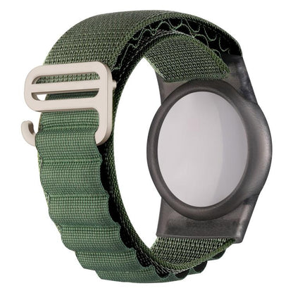 xDfind Silver Buckle Loop Nylon Band Style Anti-lost Tracker Protective Cover