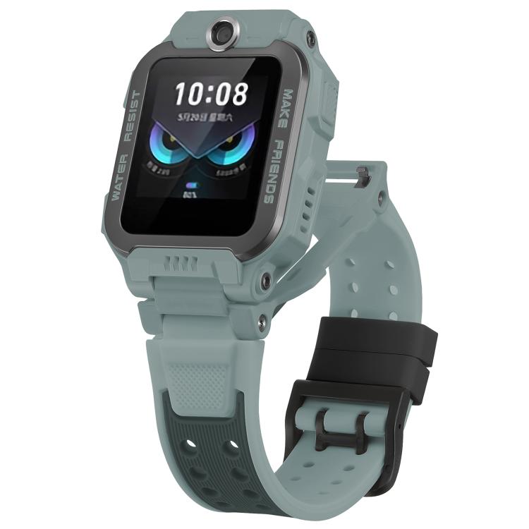 Dual-Row Buckle Two Color Silicone Watch Band, For Imoo Watch Phone Z6 / Z6A / Z6 Pro