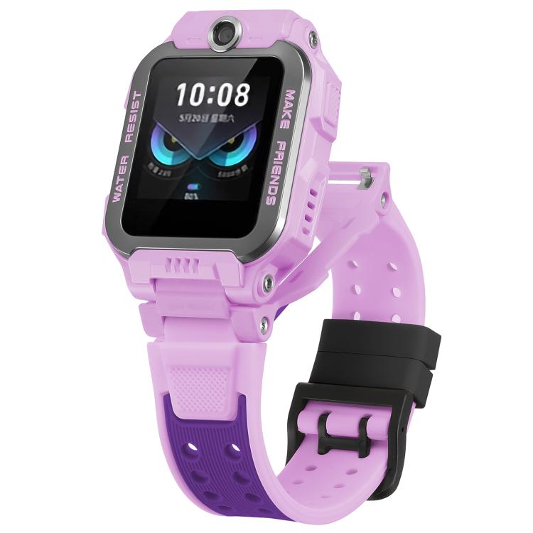 Dual-Row Buckle Two Color Silicone Watch Band, For Imoo Watch Phone Z6 / Z6A / Z6 Pro