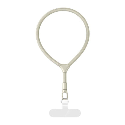 Racket Shape 7mm Polyester Rope with Gasket Adjustable Phone Wrist Lanyard