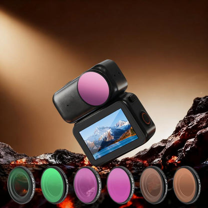 For DJI Osmo Nano Sunnylife Camera Lens Filter, Black Mist 1/4, CPL, MCUV, ND8, ND16, ND32, ND64, ND8PL, ND16PL, ND32PL, ND64PL, 3 in 1 Light Shadow, 3 in 1 Mixed Filter, 4 in 1 Mixed Filter, 4 in 1 ND, 4 in 1 NDPL, 6 in 1 Mixed Filter