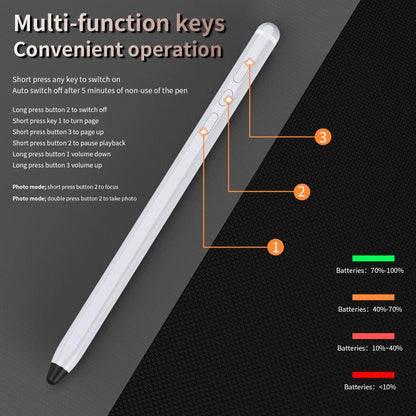 C01 Multifunctional Bluetooth Camera Magnetic Charging Stylus