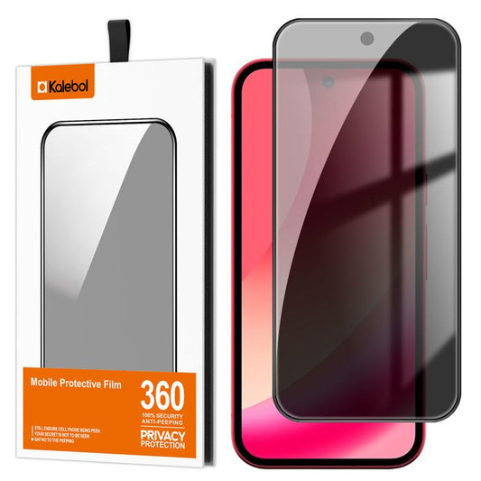 Kalebol High-Aluminum Screen-Printed Full-Coverage Black-Border Privacy Tempered Glass Film, For Google Pixel 11a, For Google Pixel 11 Pro XL, For Google Pixel 11, For Google Pixel 11 Pro, For Google Pixel 10a, For Google Pixel 10 Pro XL               ...