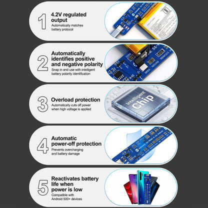 SUNSHINE SS-904A SE Universal Android Phones Battery Activation Board with Auto Polarity, SUNSHINE SS-904A SE