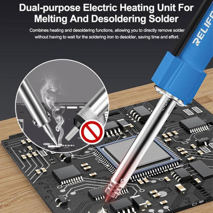 RELIFE TO5 30W Rapid Heating and Strong Suction Electric Desoldering Gun, RELIFE TO5 EU Plug