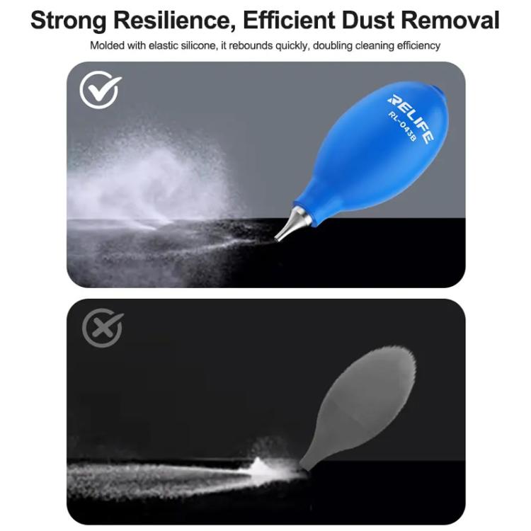 RELIFE RL-043B Soft Silicone Dust Blowing Ball, RELIFE RL-043B