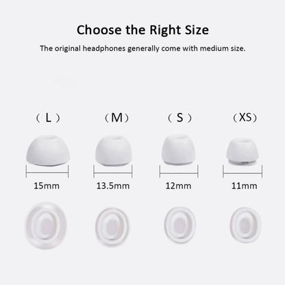 XDcase 3 Pairs Silicone Earplugs with Pressure Relief Holes L / M / S Size