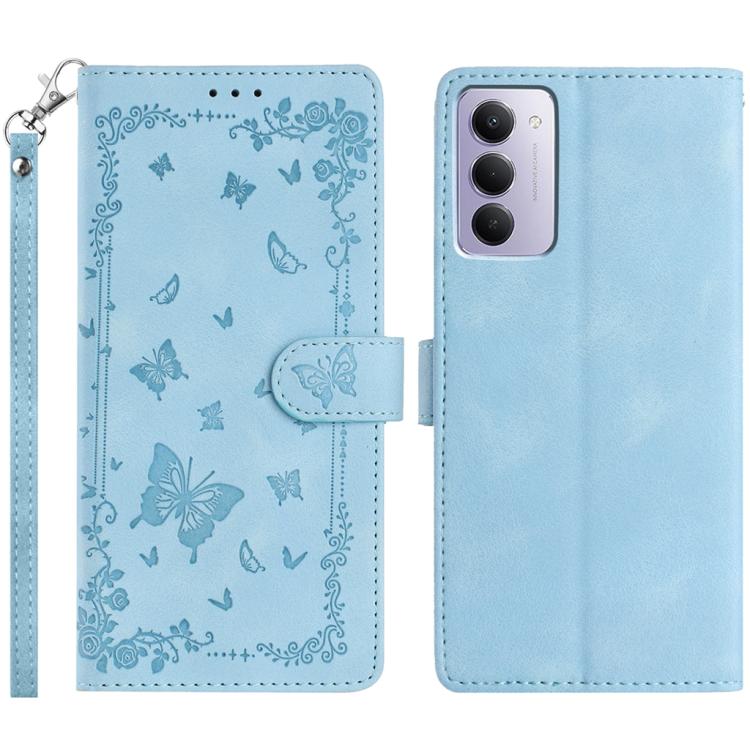 Secret Garden Butterfly Pattern Leather Phone Case, For Redmi K90 Pro Max / Poco F8 Ultra, For Redmi K90 / Poco F8 Pro, For Redmi 15C 5G / 4G EU 173mm, For Redmi 15 5G Global/15 4G SEA 169.5, For Redmi 15 5G / 4G EU 171mm                               ...