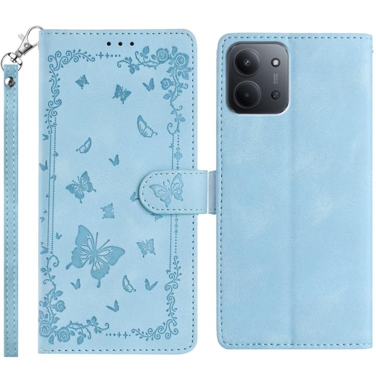 Secret Garden Butterfly Pattern Leather Phone Case, For Redmi K90 Pro Max / Poco F8 Ultra, For Redmi K90 / Poco F8 Pro, For Redmi 15C 5G / 4G EU 173mm, For Redmi 15 5G Global/15 4G SEA 169.5, For Redmi 15 5G / 4G EU 171mm                               ...
