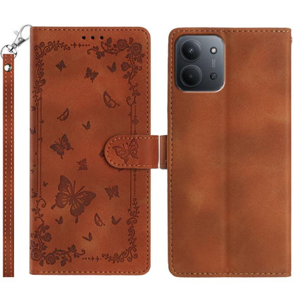 Secret Garden Butterfly Pattern Leather Phone Case, For Redmi K90 Pro Max / Poco F8 Ultra, For Redmi K90 / Poco F8 Pro, For Redmi 15C 5G / 4G EU 173mm, For Redmi 15 5G Global/15 4G SEA 169.5, For Redmi 15 5G / 4G EU 171mm                               ...