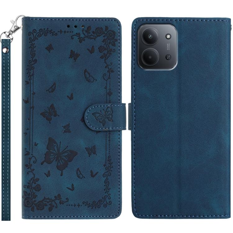 Secret Garden Butterfly Pattern Leather Phone Case, For Redmi K90 Pro Max / Poco F8 Ultra, For Redmi K90 / Poco F8 Pro, For Redmi 15C 5G / 4G EU 173mm, For Redmi 15 5G Global/15 4G SEA 169.5, For Redmi 15 5G / 4G EU 171mm                               ...