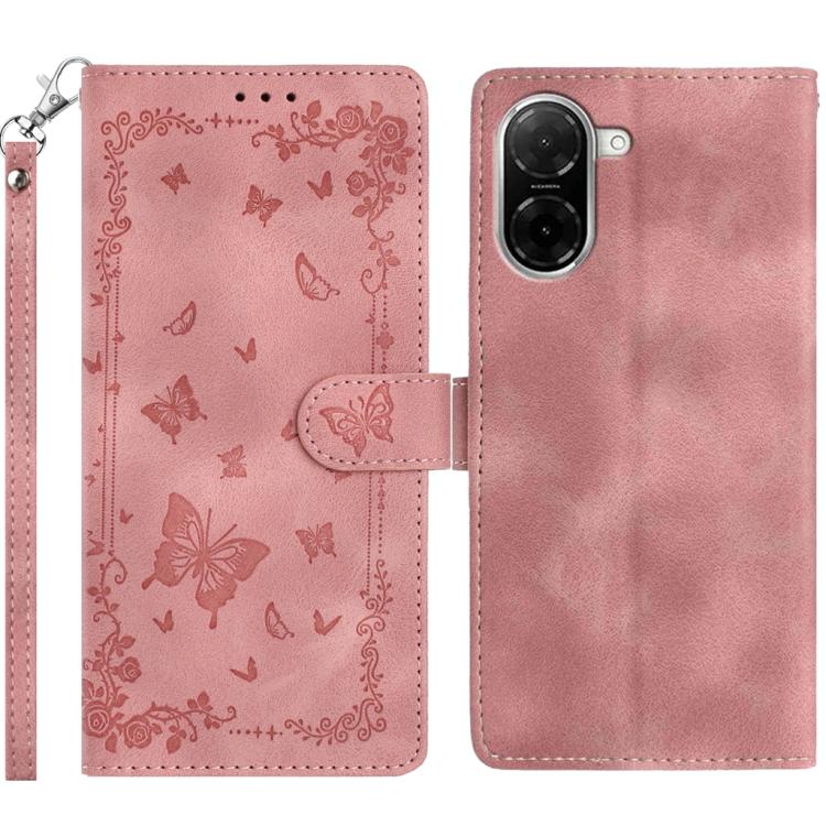Secret Garden Butterfly Pattern Leather Phone Case, For Redmi K90 Pro Max / Poco F8 Ultra, For Redmi K90 / Poco F8 Pro, For Redmi 15C 5G / 4G EU 173mm, For Redmi 15 5G Global/15 4G SEA 169.5, For Redmi 15 5G / 4G EU 171mm                               ...