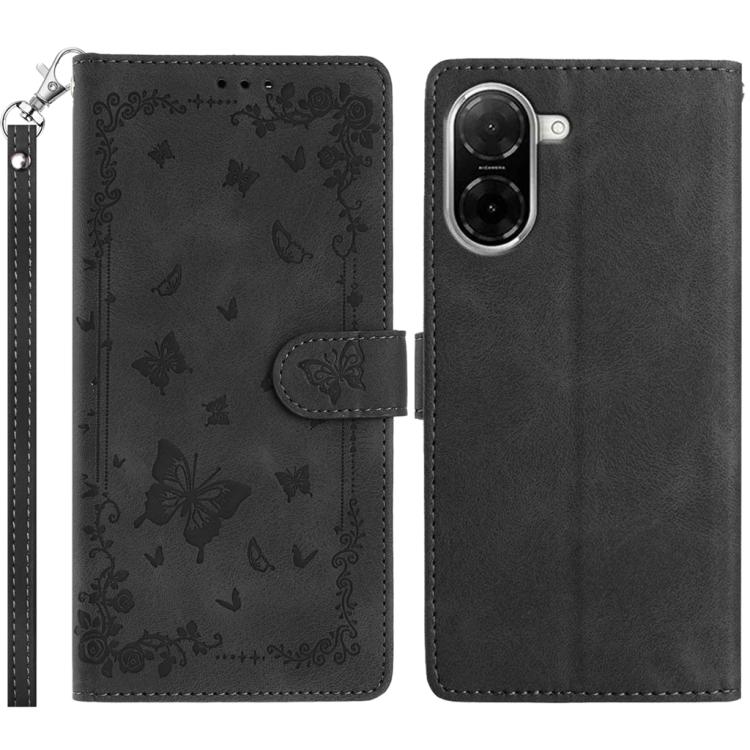 Secret Garden Butterfly Pattern Leather Phone Case, For Redmi K90 Pro Max / Poco F8 Ultra, For Redmi K90 / Poco F8 Pro, For Redmi 15C 5G / 4G EU 173mm, For Redmi 15 5G Global/15 4G SEA 169.5, For Redmi 15 5G / 4G EU 171mm                               ...