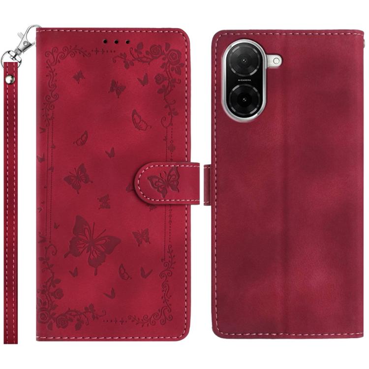 Secret Garden Butterfly Pattern Leather Phone Case, For Redmi K90 Pro Max / Poco F8 Ultra, For Redmi K90 / Poco F8 Pro, For Redmi 15C 5G / 4G EU 173mm, For Redmi 15 5G Global/15 4G SEA 169.5, For Redmi 15 5G / 4G EU 171mm                               ...