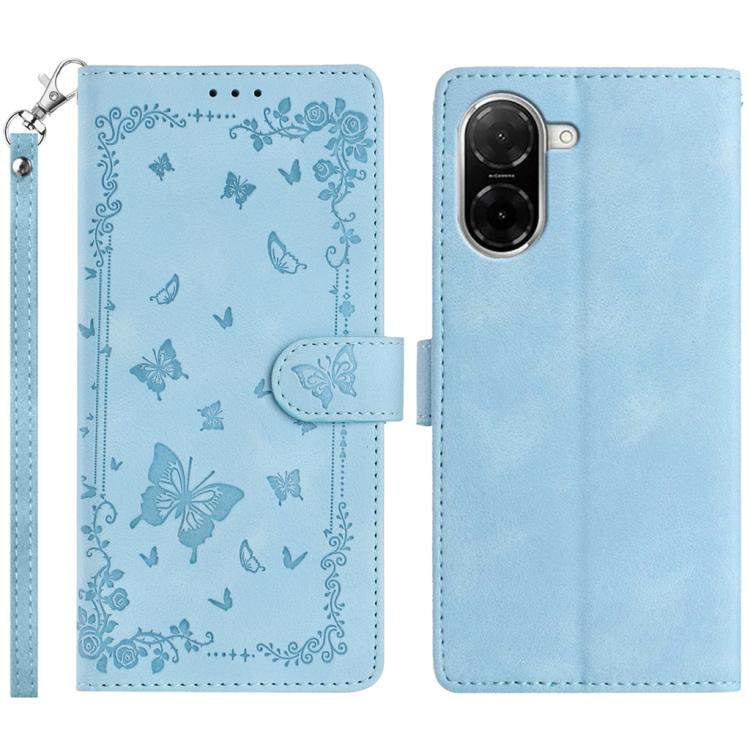 Secret Garden Butterfly Pattern Leather Phone Case, For Redmi K90 Pro Max / Poco F8 Ultra, For Redmi K90 / Poco F8 Pro, For Redmi 15C 5G / 4G EU 173mm, For Redmi 15 5G Global/15 4G SEA 169.5, For Redmi 15 5G / 4G EU 171mm                               ...