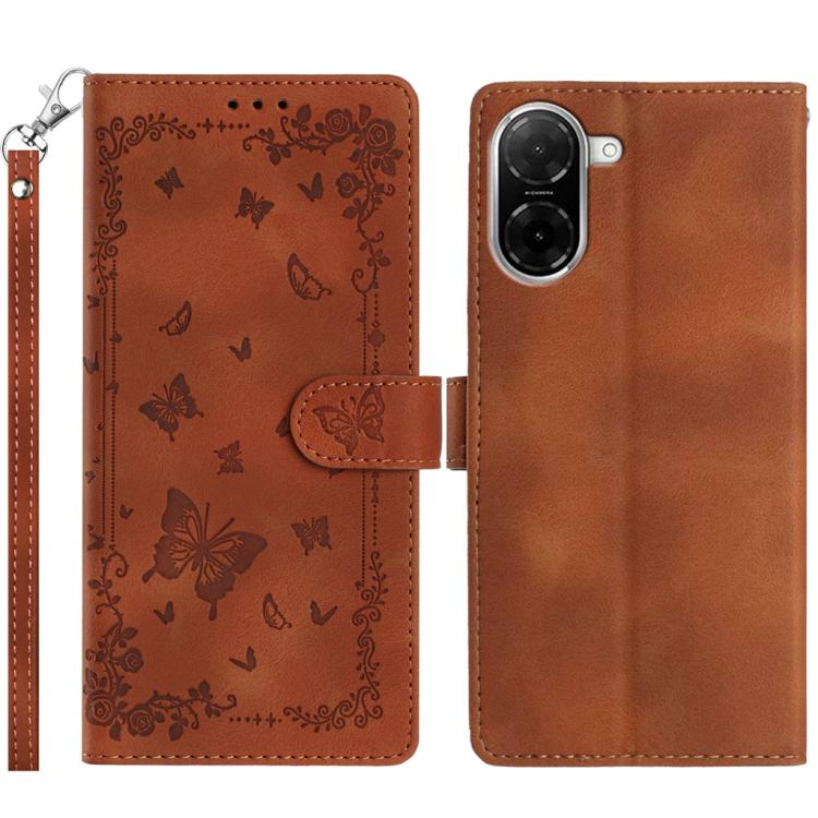Secret Garden Butterfly Pattern Leather Phone Case, For Redmi K90 Pro Max / Poco F8 Ultra, For Redmi K90 / Poco F8 Pro, For Redmi 15C 5G / 4G EU 173mm, For Redmi 15 5G Global/15 4G SEA 169.5, For Redmi 15 5G / 4G EU 171mm                               ...