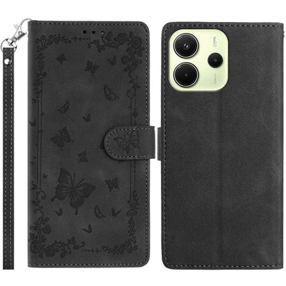 Secret Garden Butterfly Pattern Leather Phone Case, For Redmi K90 Pro Max / Poco F8 Ultra, For Redmi K90 / Poco F8 Pro, For Redmi 15C 5G / 4G EU 173mm, For Redmi 15 5G Global/15 4G SEA 169.5, For Redmi 15 5G / 4G EU 171mm                               ...