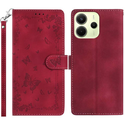 Secret Garden Butterfly Pattern Leather Phone Case, For Redmi K90 Pro Max / Poco F8 Ultra, For Redmi K90 / Poco F8 Pro, For Redmi 15C 5G / 4G EU 173mm, For Redmi 15 5G Global/15 4G SEA 169.5, For Redmi 15 5G / 4G EU 171mm                               ...
