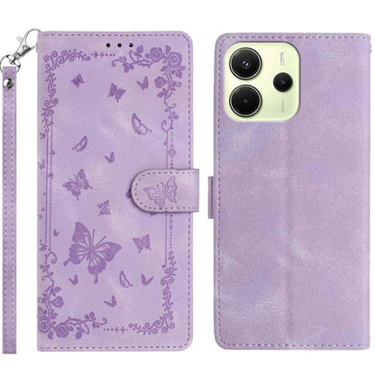 Secret Garden Butterfly Pattern Leather Phone Case, For Redmi K90 Pro Max / Poco F8 Ultra, For Redmi K90 / Poco F8 Pro, For Redmi 15C 5G / 4G EU 173mm, For Redmi 15 5G Global/15 4G SEA 169.5, For Redmi 15 5G / 4G EU 171mm                               ...