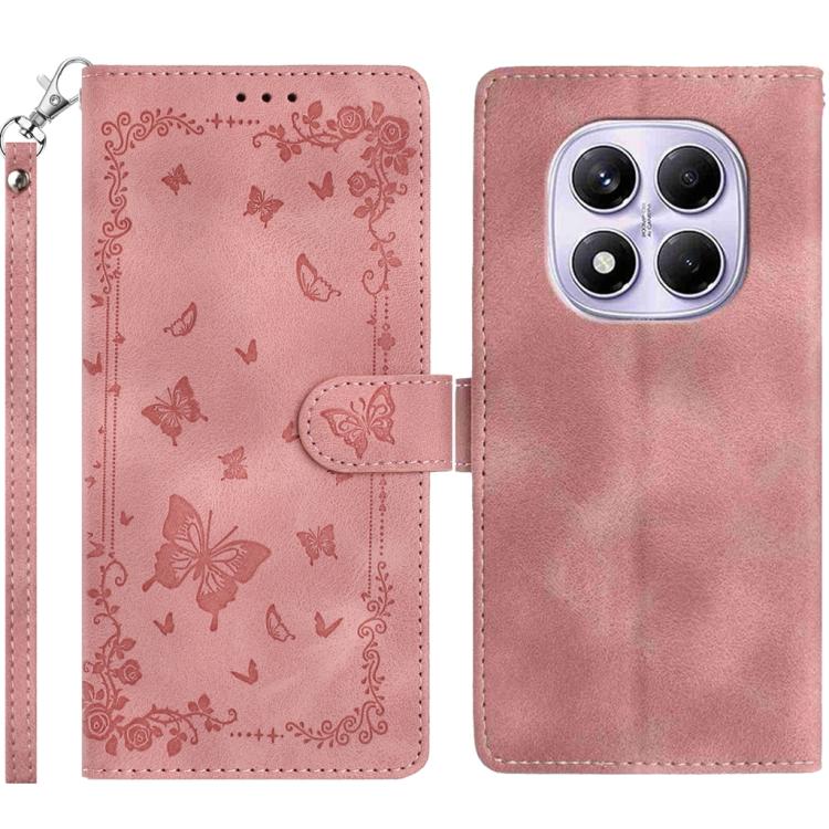 Secret Garden Butterfly Pattern Leather Phone Case, For Redmi K90 Pro Max / Poco F8 Ultra, For Redmi K90 / Poco F8 Pro, For Redmi 15C 5G / 4G EU 173mm, For Redmi 15 5G Global/15 4G SEA 169.5, For Redmi 15 5G / 4G EU 171mm                               ...