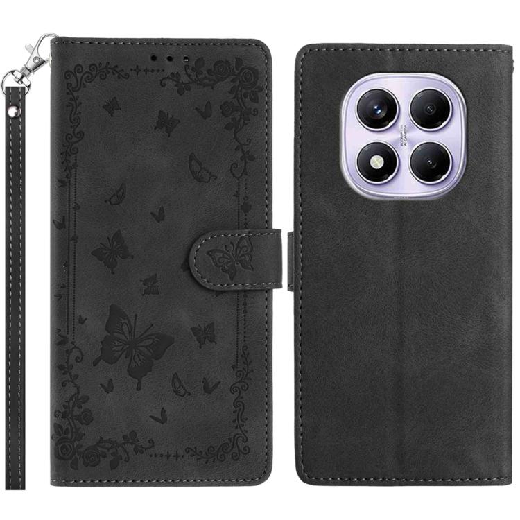 Secret Garden Butterfly Pattern Leather Phone Case, For Redmi K90 Pro Max / Poco F8 Ultra, For Redmi K90 / Poco F8 Pro, For Redmi 15C 5G / 4G EU 173mm, For Redmi 15 5G Global/15 4G SEA 169.5, For Redmi 15 5G / 4G EU 171mm                               ...