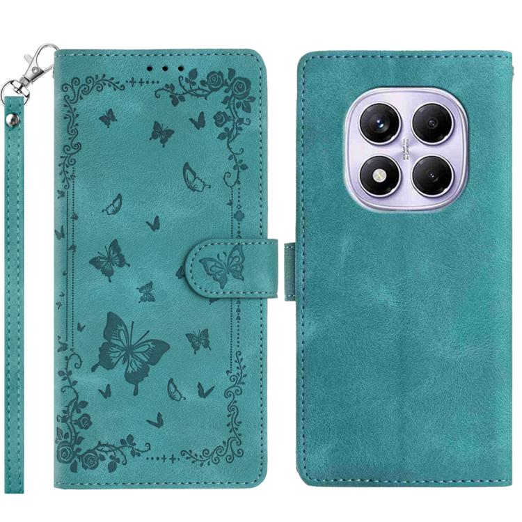 Secret Garden Butterfly Pattern Leather Phone Case, For Redmi K90 Pro Max / Poco F8 Ultra, For Redmi K90 / Poco F8 Pro, For Redmi 15C 5G / 4G EU 173mm, For Redmi 15 5G Global/15 4G SEA 169.5, For Redmi 15 5G / 4G EU 171mm                               ...