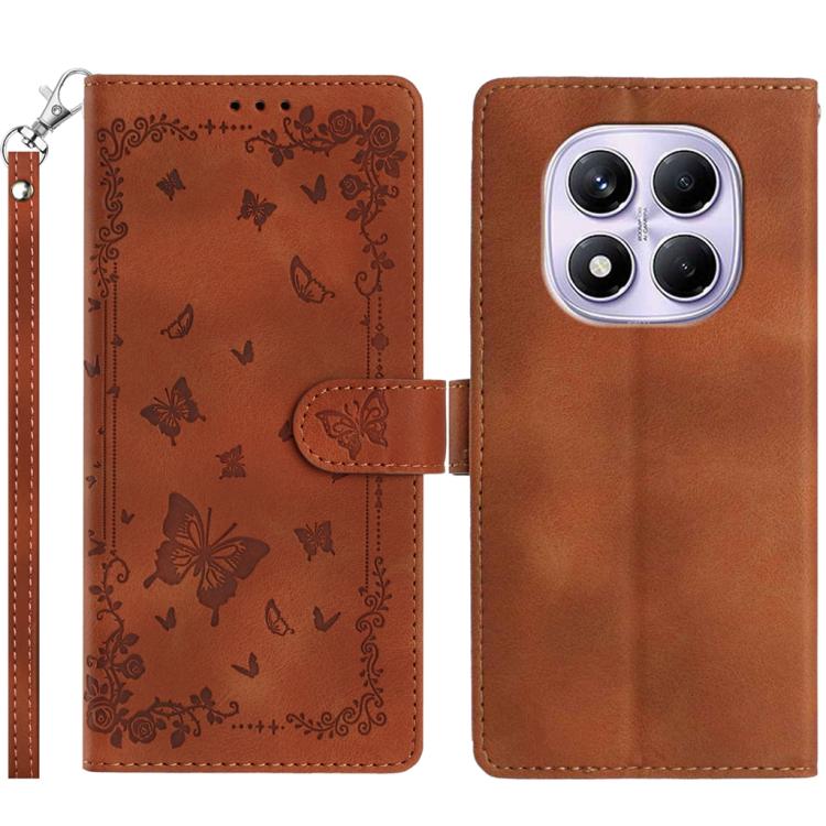 Secret Garden Butterfly Pattern Leather Phone Case, For Redmi K90 Pro Max / Poco F8 Ultra, For Redmi K90 / Poco F8 Pro, For Redmi 15C 5G / 4G EU 173mm, For Redmi 15 5G Global/15 4G SEA 169.5, For Redmi 15 5G / 4G EU 171mm                               ...