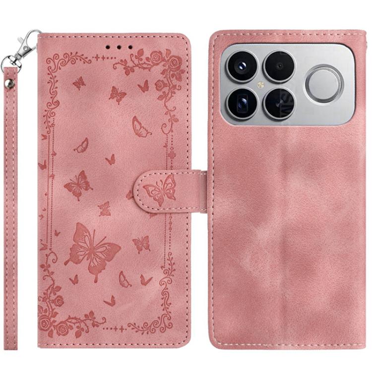 Secret Garden Butterfly Pattern Leather Phone Case, For Redmi K90 Pro Max / Poco F8 Ultra, For Redmi K90 / Poco F8 Pro, For Redmi 15C 5G / 4G EU 173mm, For Redmi 15 5G Global/15 4G SEA 169.5, For Redmi 15 5G / 4G EU 171mm                               ...