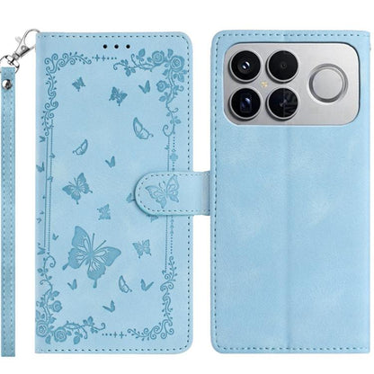 Secret Garden Butterfly Pattern Leather Phone Case, For Redmi K90 Pro Max / Poco F8 Ultra, For Redmi K90 / Poco F8 Pro, For Redmi 15C 5G / 4G EU 173mm, For Redmi 15 5G Global/15 4G SEA 169.5, For Redmi 15 5G / 4G EU 171mm                               ...