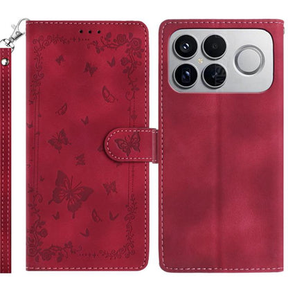 Secret Garden Butterfly Pattern Leather Phone Case, For Redmi K90 Pro Max / Poco F8 Ultra, For Redmi K90 / Poco F8 Pro, For Redmi 15C 5G / 4G EU 173mm, For Redmi 15 5G Global/15 4G SEA 169.5, For Redmi 15 5G / 4G EU 171mm                               ...