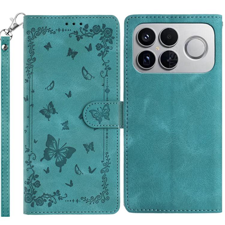 Secret Garden Butterfly Pattern Leather Phone Case, For Redmi K90 Pro Max / Poco F8 Ultra, For Redmi K90 / Poco F8 Pro, For Redmi 15C 5G / 4G EU 173mm, For Redmi 15 5G Global/15 4G SEA 169.5, For Redmi 15 5G / 4G EU 171mm                               ...