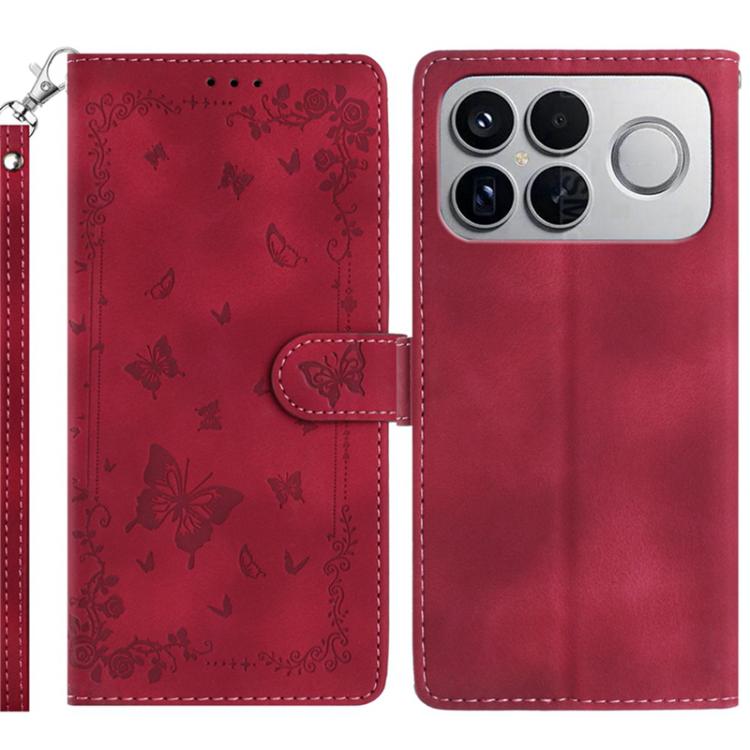 Secret Garden Butterfly Pattern Leather Phone Case, For Redmi K90 Pro Max / Poco F8 Ultra, For Redmi K90 / Poco F8 Pro, For Redmi 15C 5G / 4G EU 173mm, For Redmi 15 5G Global/15 4G SEA 169.5, For Redmi 15 5G / 4G EU 171mm                               ...
