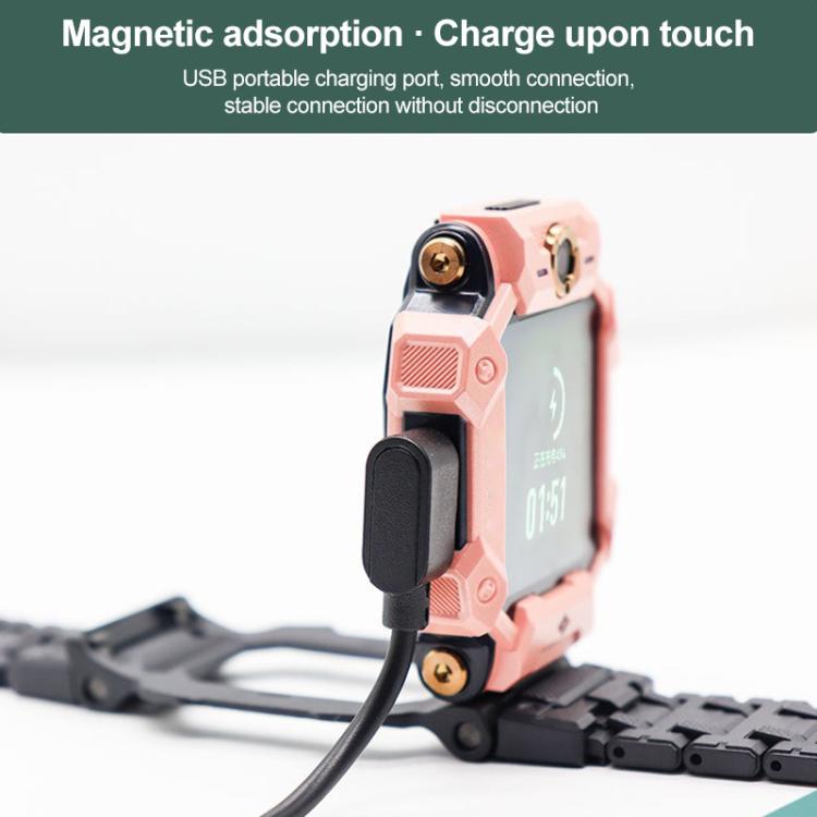 For Imoo Watch Phone Z9 / Z8 / Z7 / Z7A Integrated USB Port Magnetic Data Charging Cable, Length: 1m