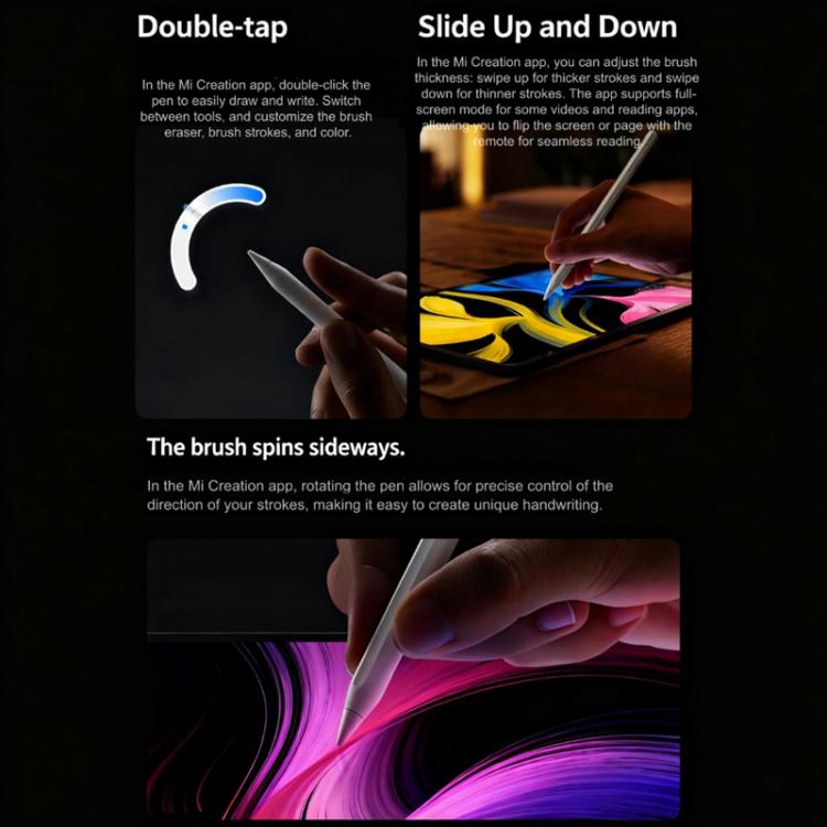 Original Xiaomi Focus Pro Stylus Pen For Xiaomi Mi Pad 8 / 8 Pro Tablet Magnetic 16384 Level Sense Draw Writing Smart Pen