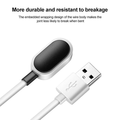 Integrated USB Port Magnetic Data Charging Cable, Length: 1m