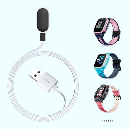 Integrated USB Port Magnetic Data Charging Cable, Length: 1m