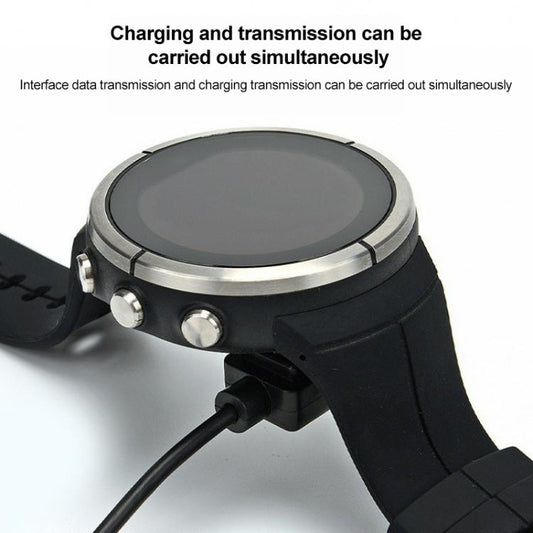 Integrated USB Port Magnetic Data Charging Cable, Length: 1m, For Suunto 9