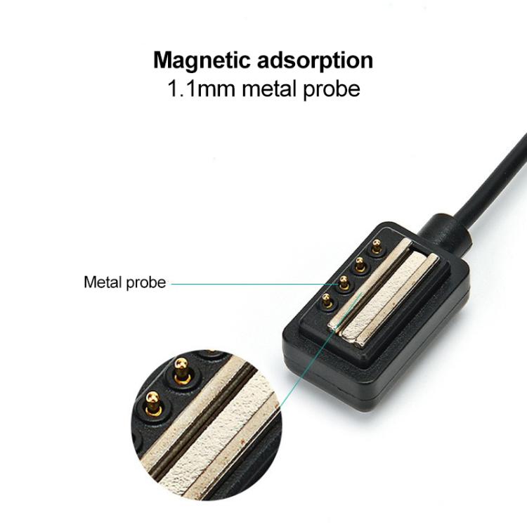 Integrated USB Port Magnetic Data Charging Cable, Length: 1m, For Suunto 9