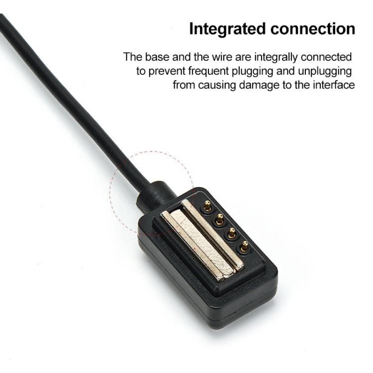 Integrated USB Port Magnetic Data Charging Cable, Length: 1m, For Suunto 9