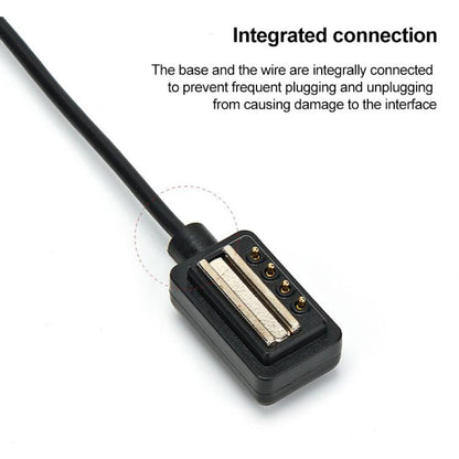 Integrated USB Port Magnetic Data Charging Cable, Length: 1m, For Suunto 9