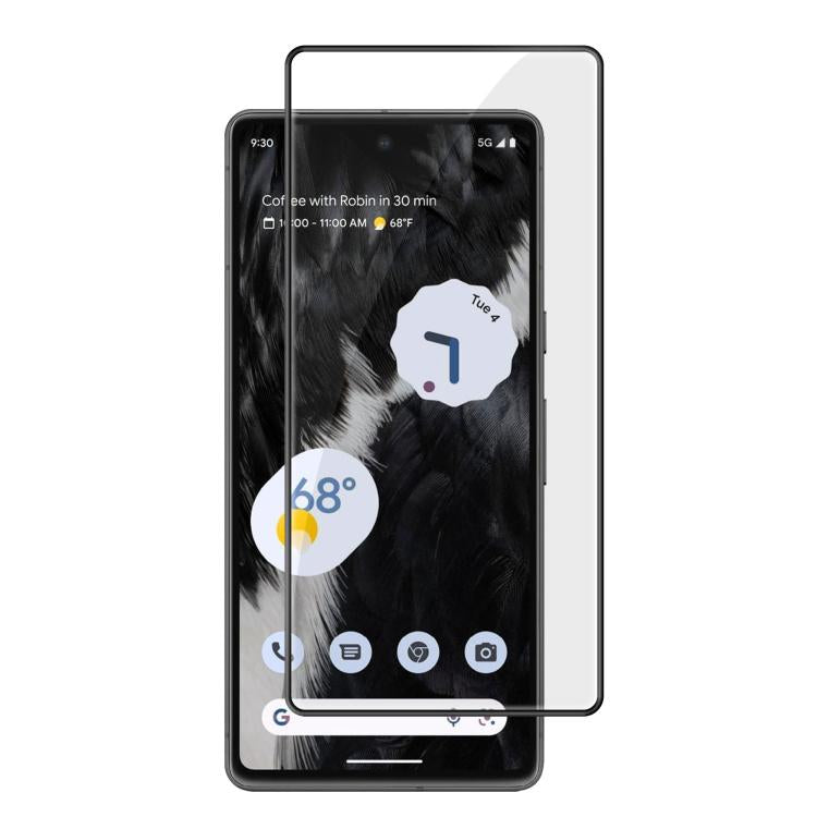 Kalebol High-Aluminum Screen-Printed Full-Coverage Anti-Fingerprint Black-Bordered HD Tempered Glass Film, For Google Pixel 11 Pro XL, For Google Pixel 11, For Google Pixel 11 Pro, For Google Pixel 10a, For Google Pixel 10 Pro XL, For Google Pixel 10 P...